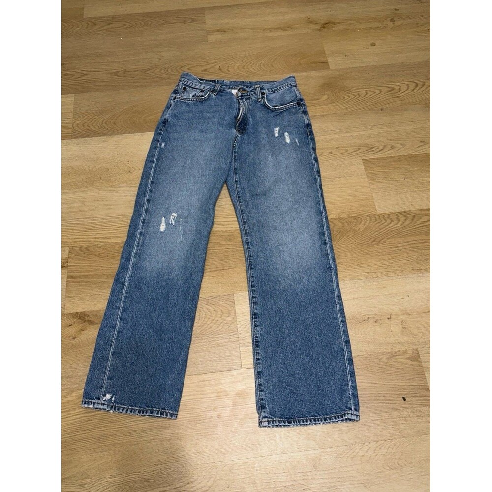 Lucky brand bootleg cropped vintage jeans